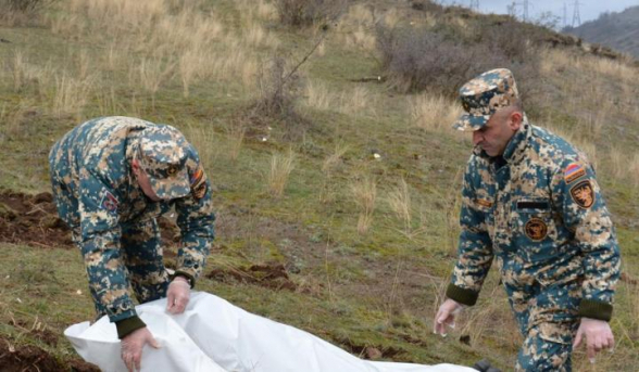 В ходе поисков в Джракане обнаружены останки одного армянского военнослужащего – ГСЧС Арцаха