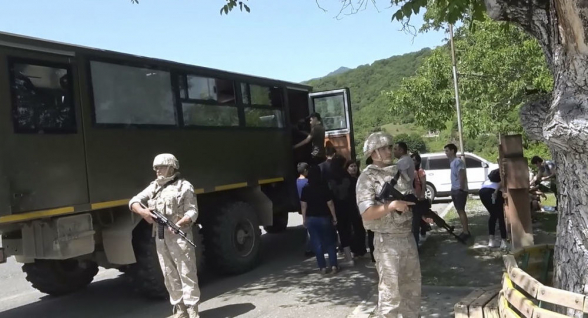 Խաղաղապահներն Արցախում ապահովել են ուխտավորների այցելության անվտանգությունն Ամարասի վանք