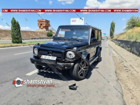 Կոտայքի մարզում հարսանիքի շտապող «Յաշիկի» վարորդը դուրս է եկել հանդիպակաց և ճակատ-ճակատի բախվել Opel-ին. կա վիրավոր