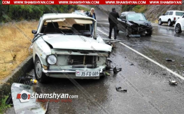 Սյունիքի մարզում Գորիս-Ստեփանակերտ ճանապարհին բախվել են Opel-ն ու ГАЗ 2410-ը. կա 1 զոհ. 1 վիրավոր