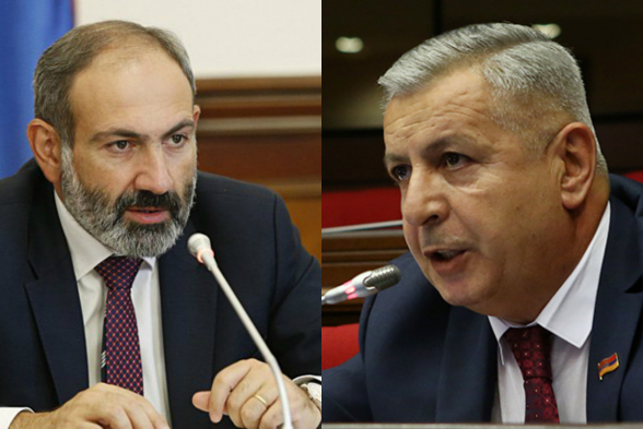 Ինչպես ղազագիր գրած Սերգեյ Բագրատյանին Նիկոլը վզից բռնած բերեց խորհրդարան (տեսանյութ)