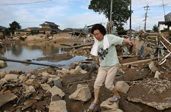 Ճապոնիայում հորդառատ անձրևների պատճառով ավելի քան 5 մլն մարդու անհապաղ տարհանման հրաման է տրվել