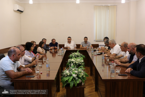 Представители фракции «Армения» встретились с оппозиционными депутатами Арцаха