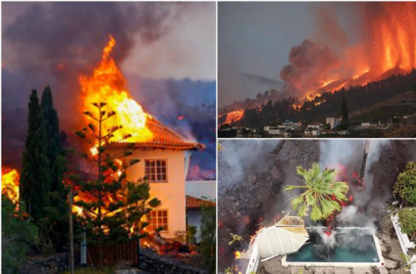 Извержение вулкана на Канарах может продлиться до 84 дней (видео)