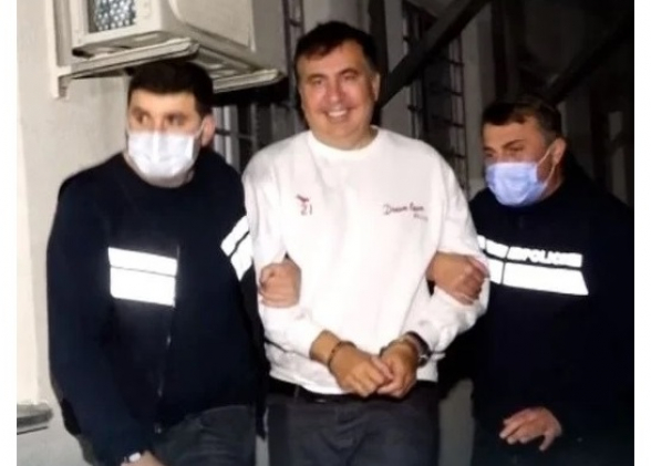 В Грузии задержали Саакашвили (видео)