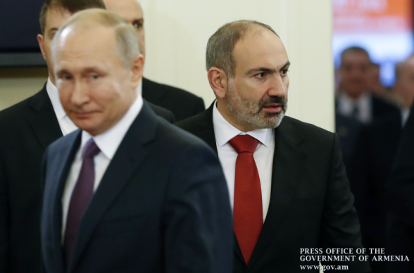 Пашинян и Путин обсудят ход реализации трехсторонних заявлений от 9 ноября 2020 года и от 11 января 2021 года