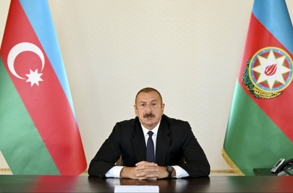 «Ադրբեջանը Հայաստանի հետ հակամարտությունը կարգավորել է ռազմա-քաղաքական եղանակով, պատրաստ ենք նաև բանակցություններ սկսել Հայաստանի հետ խաղաղ պայմանագրի շուրջ». Ալիև