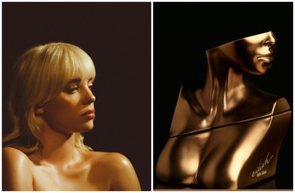 Բիլլի Այլիշը մերկ լուսանկարվել է իր դեբյուտային օծանելիքի համար