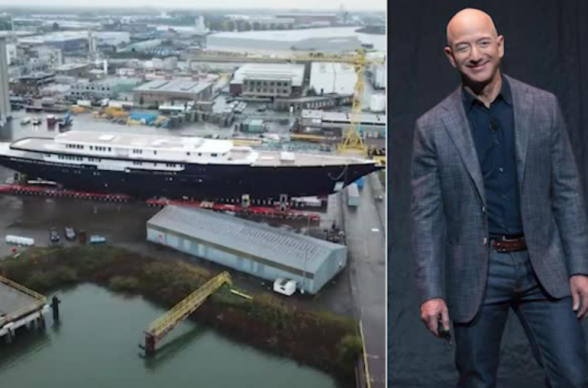 500 մլն դոլար. միլիարդատեր Ջեֆ Բեզոսի համար կառուցվում է աշխարհում ամենամեծ առագաստային զբոսանավը. հրապարակվել են առաջին լուսանկարները