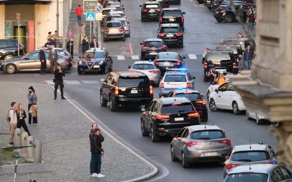 В кортеже Байдена на G20 насчитали рекордное количество машин