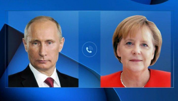 Путин предложил Меркель наладить прямой диалог стран ЕС с Минском о миграционном кризисе