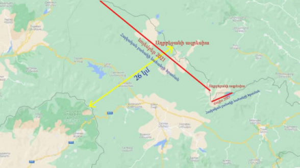 Սա կոչվում է ՍՈՂԱՑՈՂ ՊԱՏԵՐԱԶՄ, երբ թշնամին աստիճանաբար փոքր տեղային մարտեր է կազմակերպում և աստիճանաբար առաջ գալիս