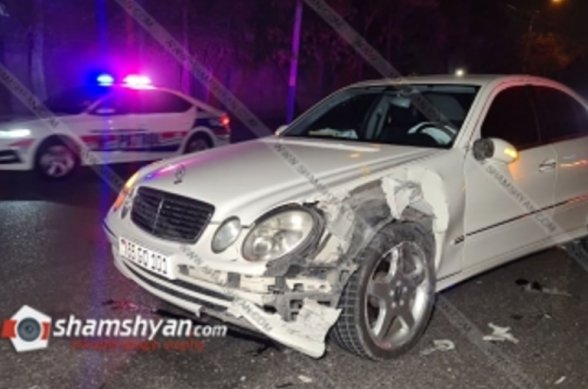 Երևանում բախվել են Mercedes-ն ու Nissan-ը. 3 ամսական երեխան տեղափոխվել է հիվանդանոց