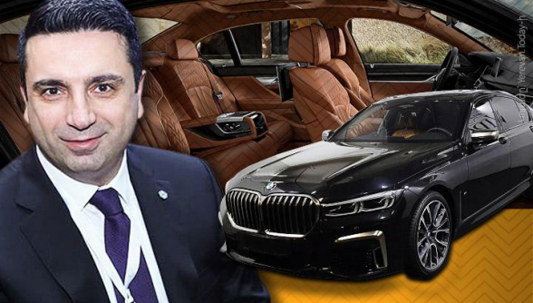 200 հազար դոլլարանոց մեքենան` Ալեն Սիմոնյանին