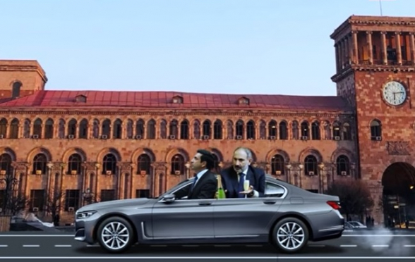 Спикеру НС – шикарное авто, сюникцам – 2 УАЗа: дивная «падаватократия» (видео)