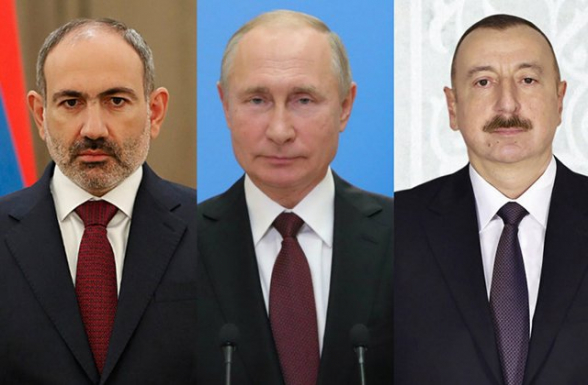 Путин, Пашинян и Алиев провели переговоры в Сочи (видео)