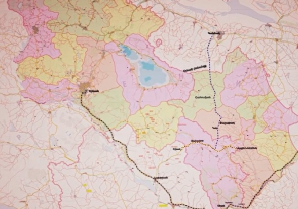 Տեսանյութ.Ինչպե՞ս են ադրբեջանցիները Սյունիքով մտնելու Նախիջևան. ճանապարհի քարտեզը