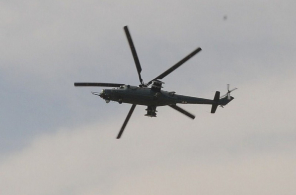 В Азербайджане разбился военный вертолет