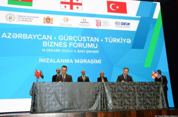 Ադրբեջանը, Վրաստանը և Թուրքիան համագործակցության 5 փաստաթուղթ են ստորագրել