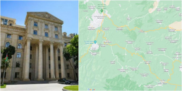 Азербайджан требует убрать из приложения Google maps армянские топонимы в Арцахе