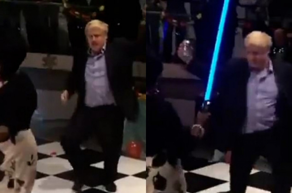 Видео танца Бориса Джонсона стало хитом интернета