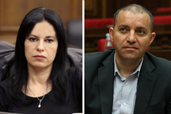 Арегназ Манукян «обнулила» министра экономики (видео)