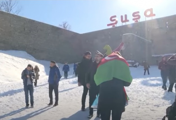 Ադրբեջանցիները սահնակ են քշում Շուշիում և շուտով Ղազանչեցոց կգնան նամազի համար