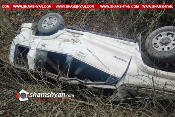 Տավուշի մարզում Isuzu-ն, մոտ 100 մետր գլորվելով, կողաշրջված հայտնվել է ձորում. ՀՀ ՊՆ ռազմական ոստիկանության աշխատակիցը մահացել է, կան վիրավորներ