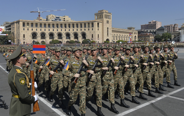 Сегодня армии независимой Армении исполняется 30 лет