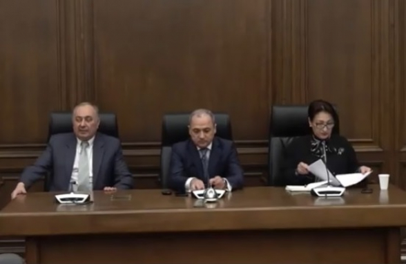 Брифинг депутатов от фракции «Армения» (видео)