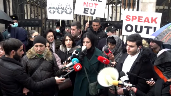 Арегназ Манукян – послу ЕС: «Стыдно, госпожа, опомнитесь!» (видео)