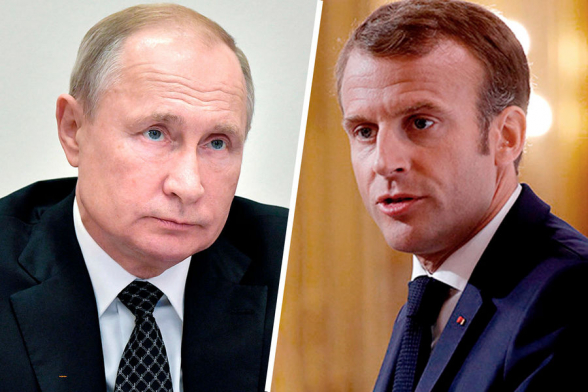 Путин и Макрон провели откровенный телефонный разговор о происходящем в Украине – Кремль