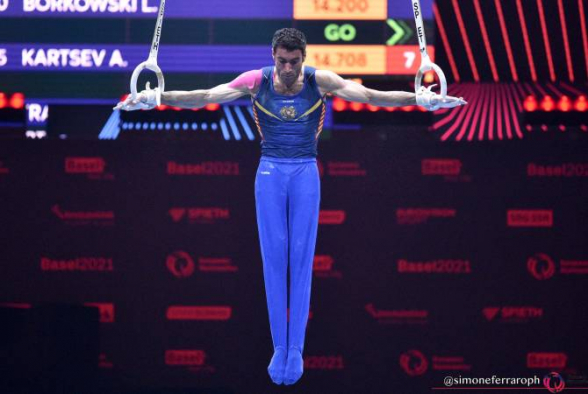 Гимнаст Ваагн Давтян завоевал золотую медаль Кубка мира (видео)