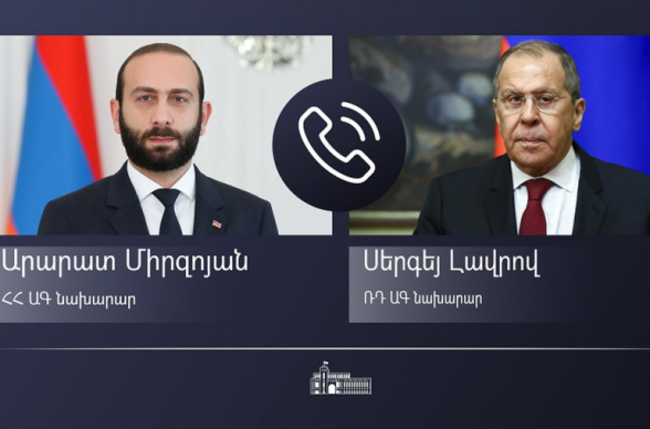 Состоялся телефонный разговор глав МИД Армении и РФ
