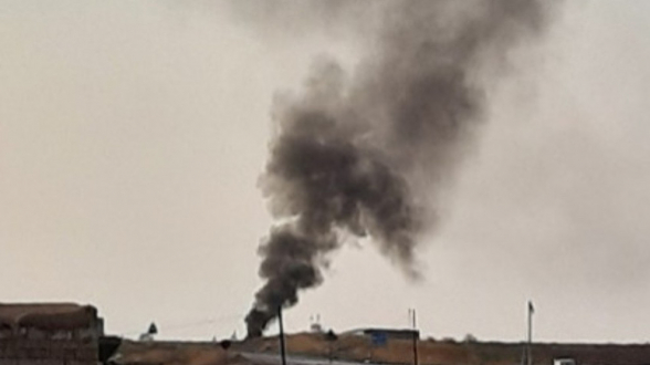 Турция обстреляла город Айн-Исса на севере провинции Ракка
