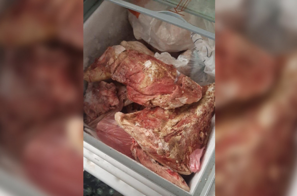 Շիրակի մարզում ոչնչացվել է անհայտ ծագման 48 կգ միս