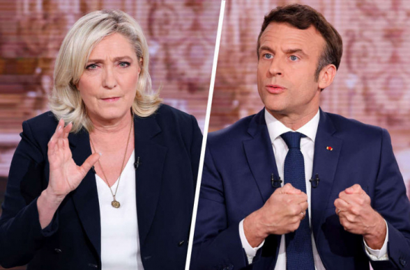Макрон и Ле Пен вышли во второй тур президентских выборов (видео)