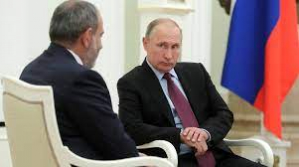 В Кремле представили повестку предстоящих 19 апреля переговоров Путина и Пашиняна