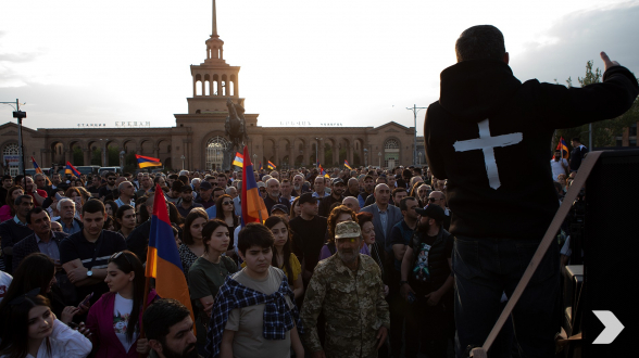 «Դիմադրության» շարժման իրազեկման երթն ավարտվեց․ հաջորդ երթը տեղի կունենա Գարեգին Նժդեհի արձանի մոտից (տեսանյութ)