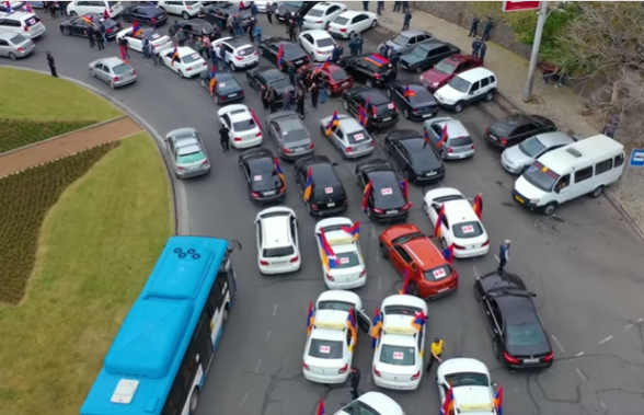 Քաղաքացիների իրազեկման ավտոերթը` երկնքից