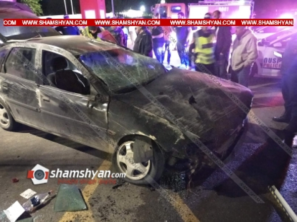 Երևանում 38-ամյա վարորդը Նորագավիթի «գաի պոստի» մոտ բախվել է էլեկտրոնիկայի խանութի ճաղավանդակին