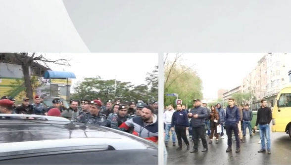 В Ереване проходят децентрализованные акции неповиновения (видео)