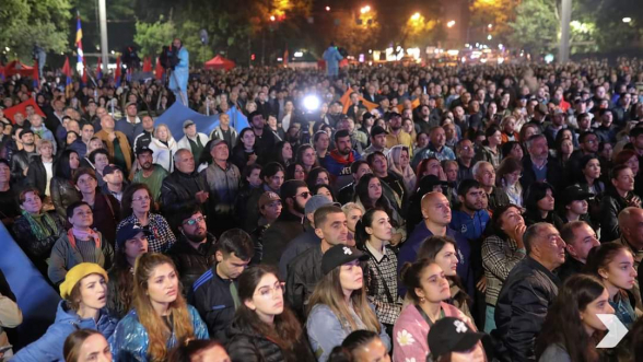 «Դիմադրության» շարժման հանրահավաքը (տեսանյութ)