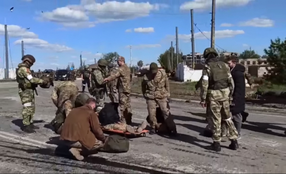 В Минобороны РФ сообщили о сдаче в плен 265 украинских военных с «Азовстали» (видео)