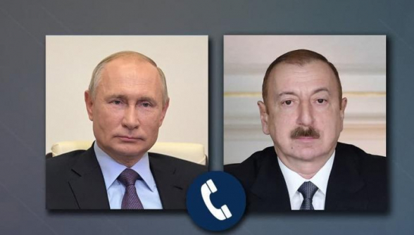 Алиев проинформировал Путина о недавней встрече с Пашиняном