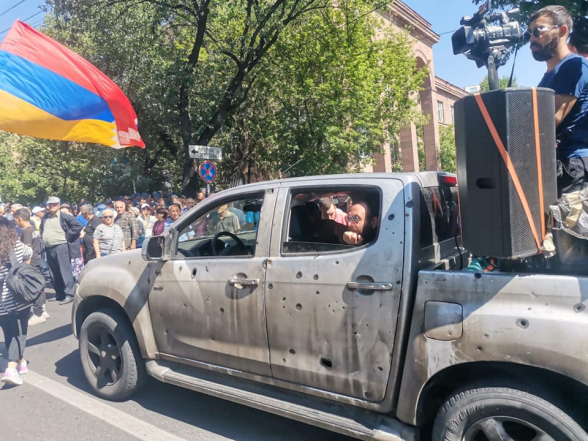 Պայքարի մեքենաներից ազատության մեջ մնացել է այս մեկը