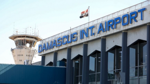 Удары израильских ВВС разрушили взлетную полосу в аэропорту Дамаска (фото)
