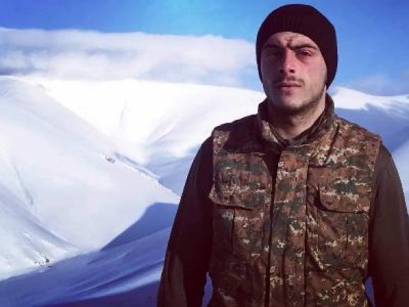 Погибший от выстрела противника 19-летний армянский военнослужащий был родом из села Бюракан