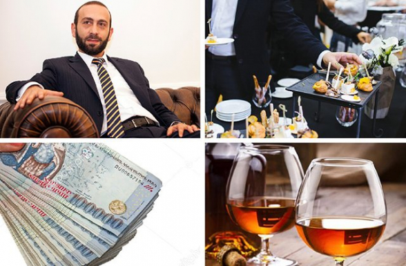 7.5 միլիոն դրամ՝ ֆուրշետի սեղանի և ընթրիքի համար. ԱԳՆ-ն հյուրասիրություն է կազմակերպել