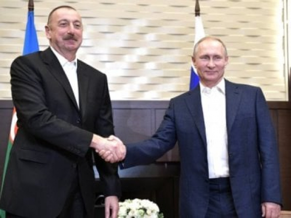 Путин провел встречу с Алиевым